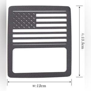 NWT Jeep Wrangler 2018-2023 JL & Unlimited Tail Light Cover US Flag